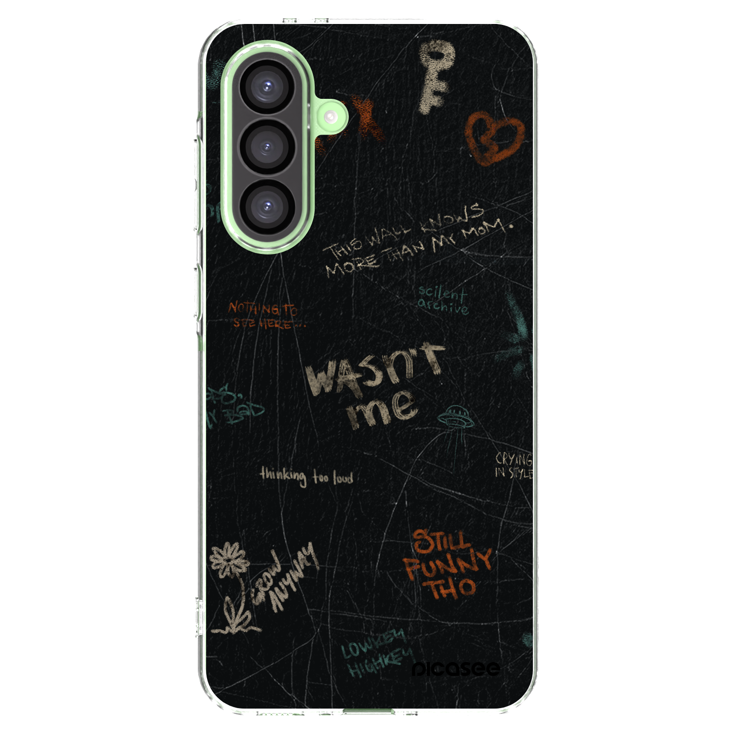 Picasee silikonski prozorni ovitek za Samsung Galaxy A26 5G A266B - CONFESSION