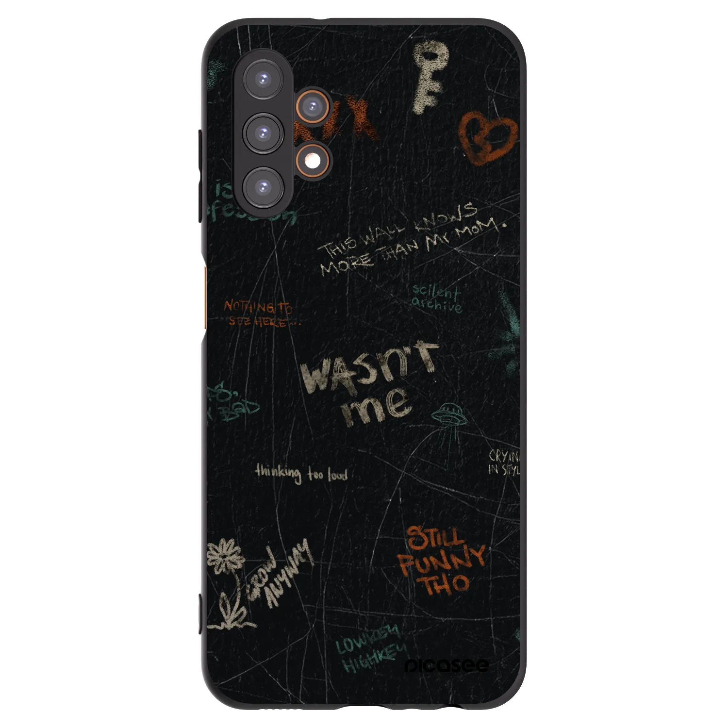 Picasee silikonski črni ovitek za Samsung Galaxy A13 5G - CONFESSION