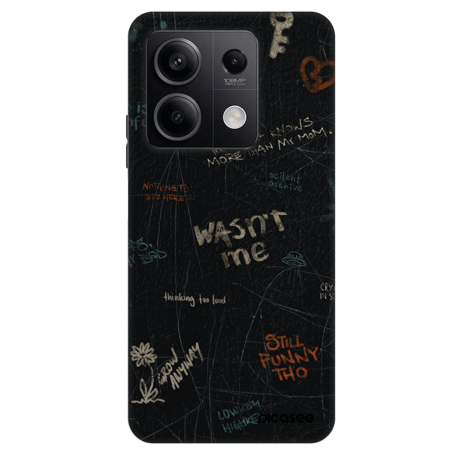 Picasee Fashion Case za Xiaomi Redmi Note 13 5G - CONFESSION