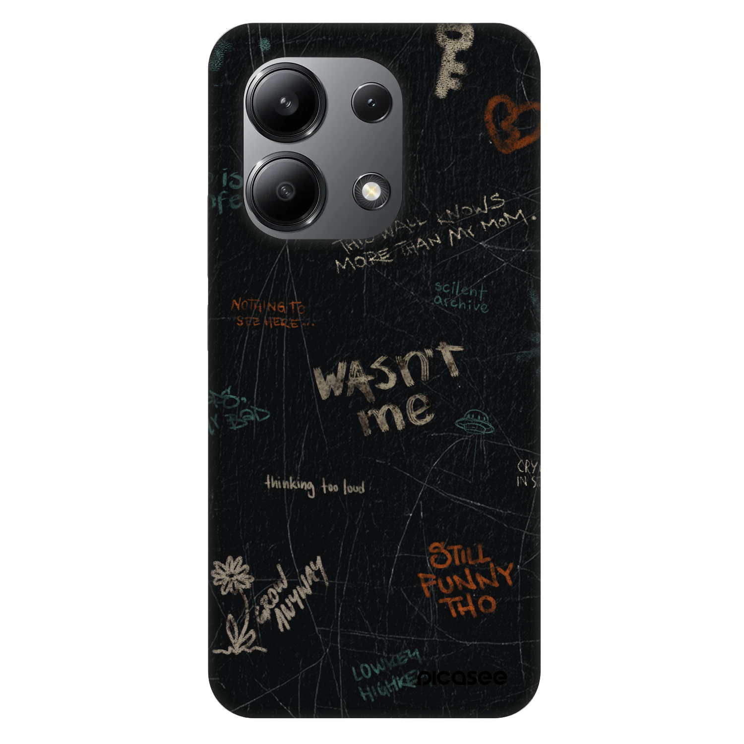 Picasee Fashion Case za Xiaomi Redmi Note 13 4G - CONFESSION