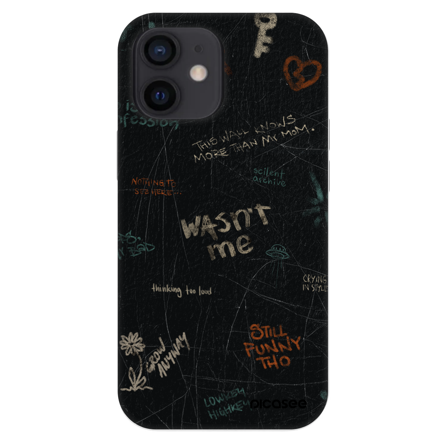 Picasee Fashion Case za Apple iPhone 12 mini - CONFESSION