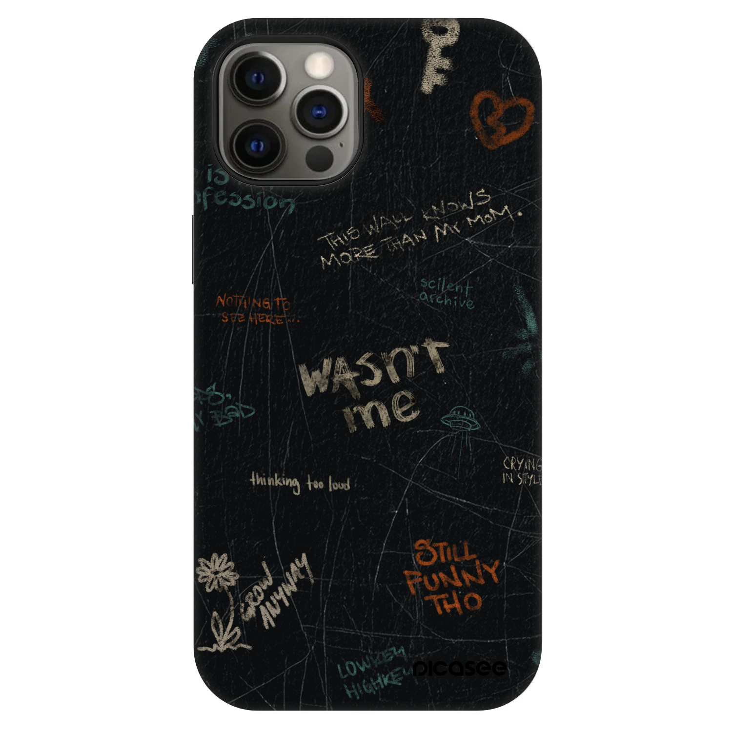 Picasee Fashion Case MagSafe za Apple iPhone 12 - CONFESSION