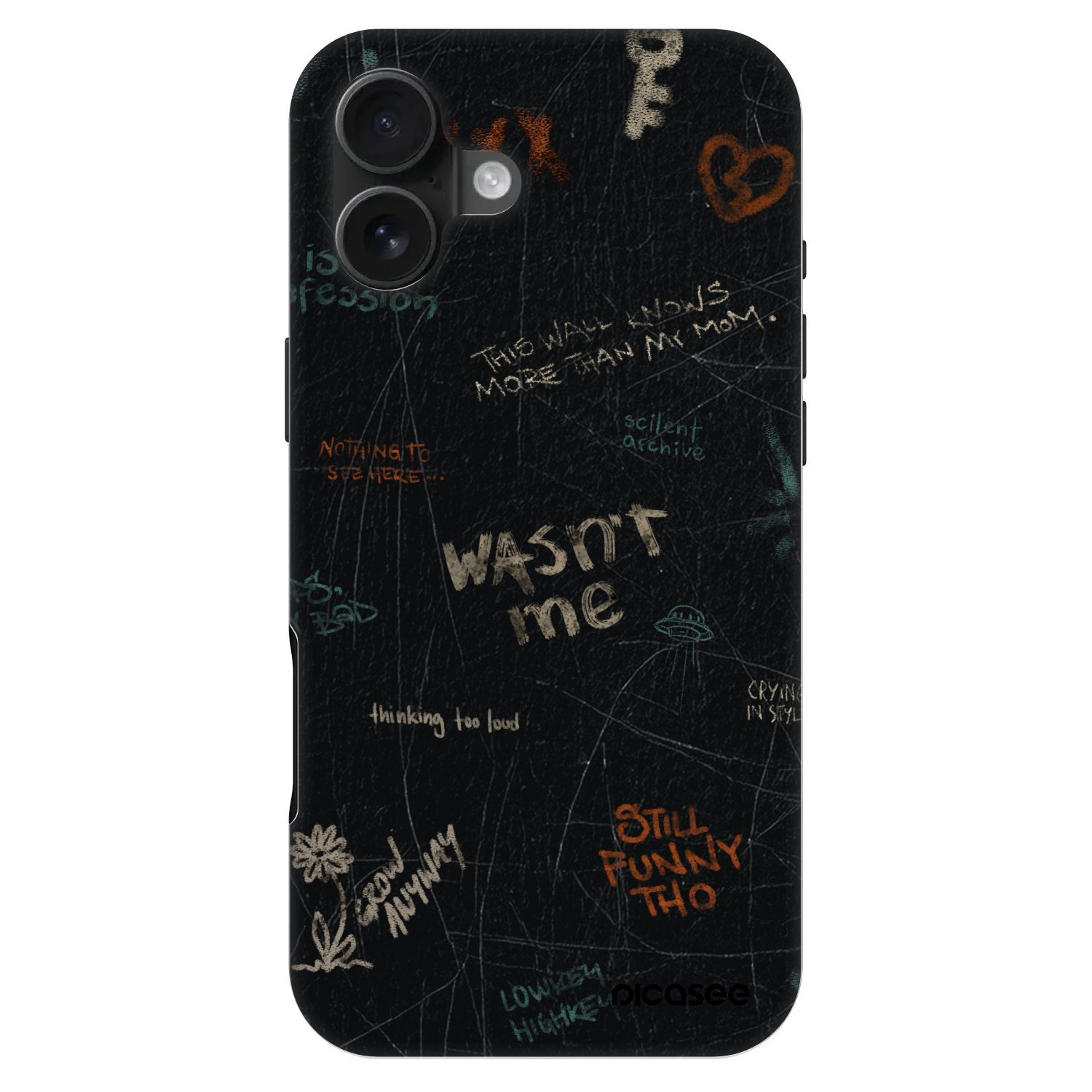 Picasee Fashion Case MagSafe za Apple iPhone 16 Plus - CONFESSION
