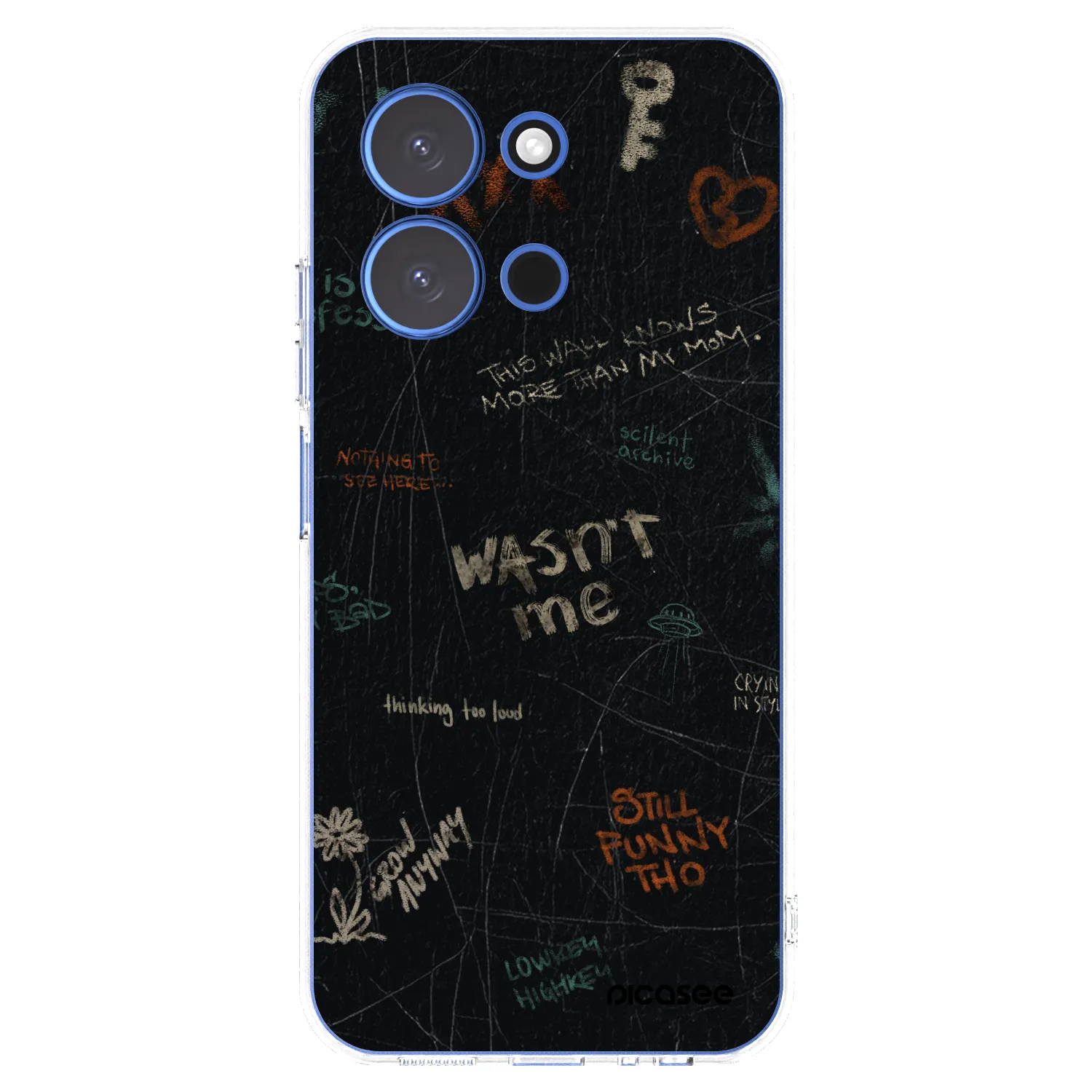 Picasee silikonski prozorni ovitek za Xiaomi Redmi 15C 4G - CONFESSION