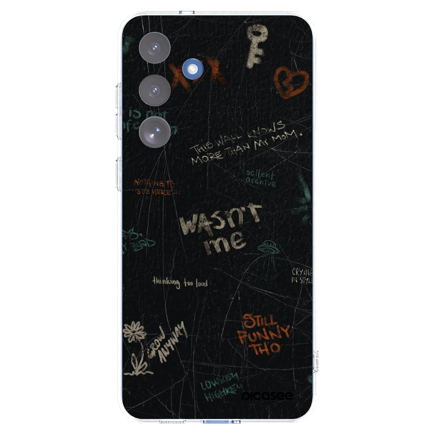 Picasee silikonski prozorni ovitek za Samsung Galaxy S25 FE 5G - CONFESSION