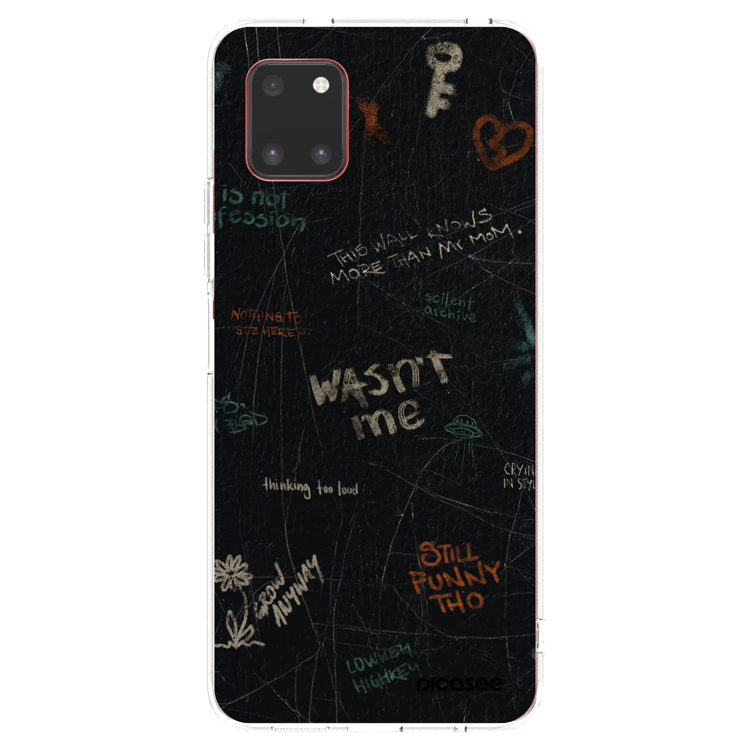 Picasee silikonski prozorni ovitek za Samsung Galaxy Note 10 Lite N770F - CONFESSION