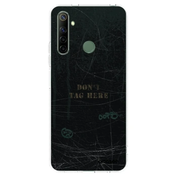 Picasee silikonski prozorni ovitek za Realme 6i - DON´T TAG