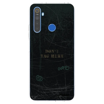 Picasee silikonski prozorni ovitek za Realme 5 - DON´T TAG