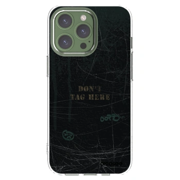 Picasee silikonski prozorni ovitek za Apple iPhone 13 Pro - DON´T TAG