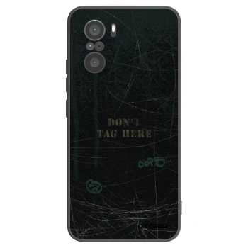 Picasee silikonski črni ovitek za Xiaomi Poco F3 - DON´T TAG