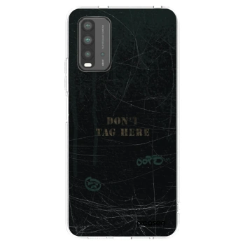 Picasee silikonski črni ovitek za Xiaomi Redmi 9T - DON´T TAG