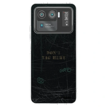 Picasee silikonski prozorni ovitek za Xiaomi Mi 11 Ultra - DON´T TAG