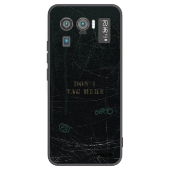 Picasee silikonski črni ovitek za Xiaomi Mi 11 Ultra - DON´T TAG