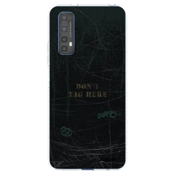 Picasee silikonski prozorni ovitek za Realme 7 - DON´T TAG