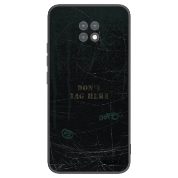 Picasee silikonski črni ovitek za Xiaomi Redmi Note 9T - DON´T TAG