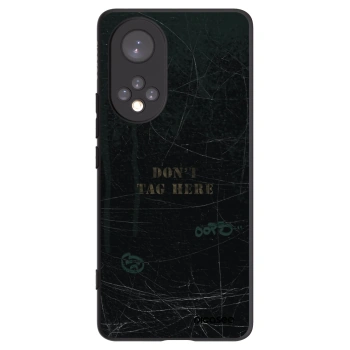 Picasee silikonski črni ovitek za Huawei Nova 9 - DON´T TAG