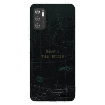 Picasee silikonski prozorni ovitek za Xiaomi Poco M3 Pro 5G - DON´T TAG