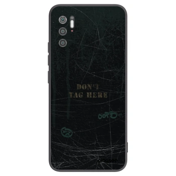 Picasee silikonski črni ovitek za Xiaomi Poco M3 Pro 5G - DON´T TAG