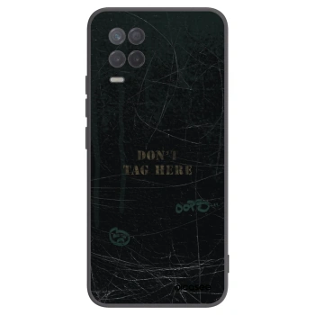 Picasee silikonski črni ovitek za Realme 8 5G - DON´T TAG