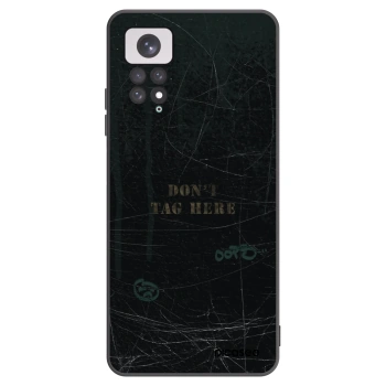 Picasee silikonski črni ovitek za Xiaomi Redmi Note 11 - DON´T TAG