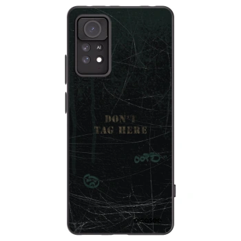 Picasee silikonski črni ovitek za Xiaomi Redmi Note 11 Pro 5G - DON´T TAG