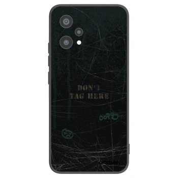 Picasee silikonski črni ovitek za Realme 9 Pro 5G - DON´T TAG