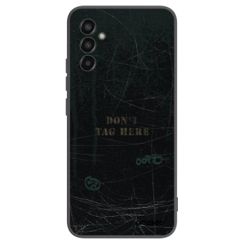 Picasee silikonski črni ovitek za Samsung Galaxy M13 M135F - DON´T TAG