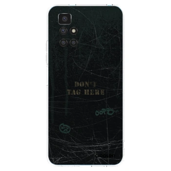 Picasee silikonski prozorni ovitek za Xiaomi Redmi 10 (2022) - DON´T TAG