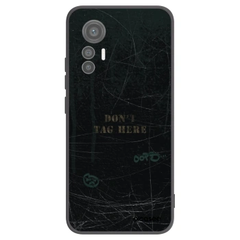 Picasee silikonski črni ovitek za Xiaomi 12 Lite - DON´T TAG
