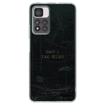 Picasee silikonski prozorni ovitek za Xiaomi Redmi Note 11 Pro+ 5G - DON´T TAG