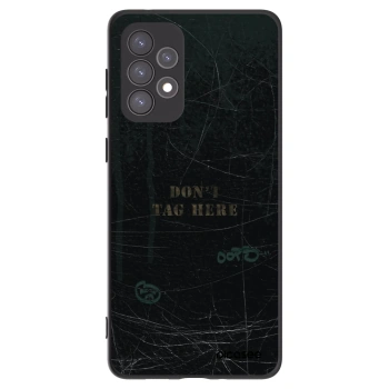 Picasee silikonski črni ovitek za Samsung Galaxy A73 5G - DON´T TAG