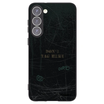 Picasee silikonski črni ovitek za Samsung Galaxy S23+ 5G - DON´T TAG