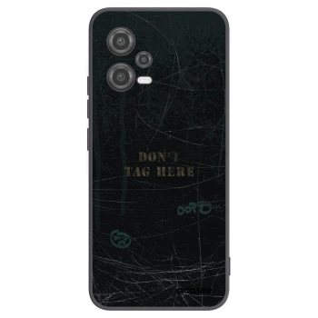 Picasee silikonski črni ovitek za Xiaomi Poco X5 - DON´T TAG