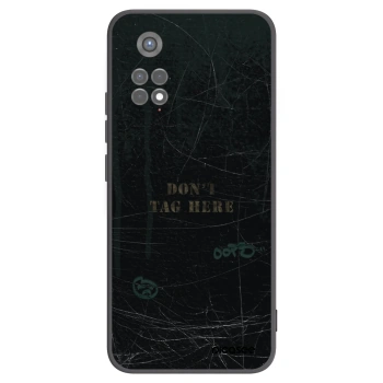 Picasee silikonski črni ovitek za Xiaomi Redmi Note 11S 5G - DON´T TAG