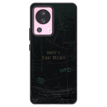 Picasee silikonski črni ovitek za Xiaomi 13 Lite - DON´T TAG