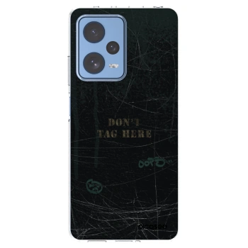 Picasee silikonski prozorni ovitek za Xiaomi Redmi Note 12 Pro 5G - DON´T TAG