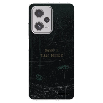 Picasee silikonski prozorni ovitek za Xiaomi Redmi Note 12 Pro+ 5G - DON´T TAG