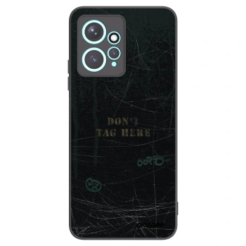 Picasee silikonski črni ovitek za Xiaomi Redmi Note 12 4G - DON´T TAG