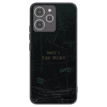 Picasee silikonski črni ovitek za Xiaomi Redmi 12 4G - DON´T TAG