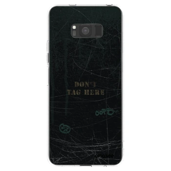 Picasee silikonski prozorni ovitek za Samsung Galaxy S8 G950F - DON´T TAG