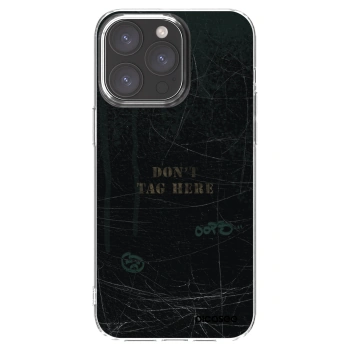 Picasee silikonski prozorni ovitek za Apple iPhone 15 Pro Max - DON´T TAG