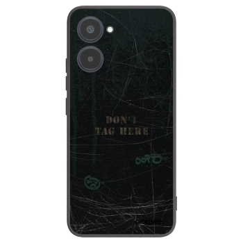 Picasee silikonski črni ovitek za Realme 10 4G - DON´T TAG