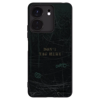 Picasee silikonski črni ovitek za Xiaomi Redmi 13C 4G - DON´T TAG