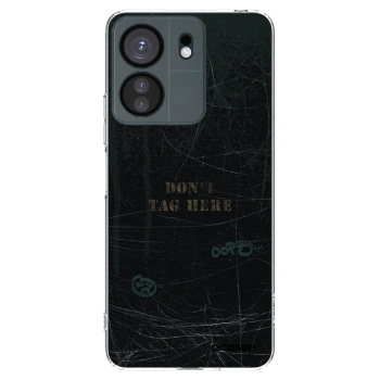 Picasee silikonski prozorni ovitek za Xiaomi Redmi 13C 4G - DON´T TAG