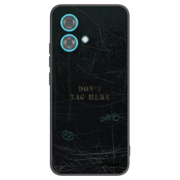 Picasee silikonski črni ovitek za Motorola Edge 40 Neo - DON´T TAG
