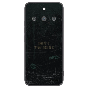 Picasee silikonski črni ovitek za Realme 11 Pro+ - DON´T TAG