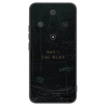 Picasee silikonski črni ovitek za Honor Magic6 Lite 5G - DON´T TAG