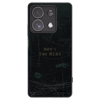 Picasee silikonski črni ovitek za Xiaomi Redmi Note 13 Pro 4G - DON´T TAG