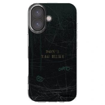Picasee silikonski prozorni ovitek za Apple iPhone 16 - DON´T TAG