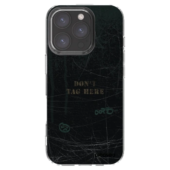 Picasee silikonski prozorni ovitek za Apple iPhone 16 Pro - DON´T TAG